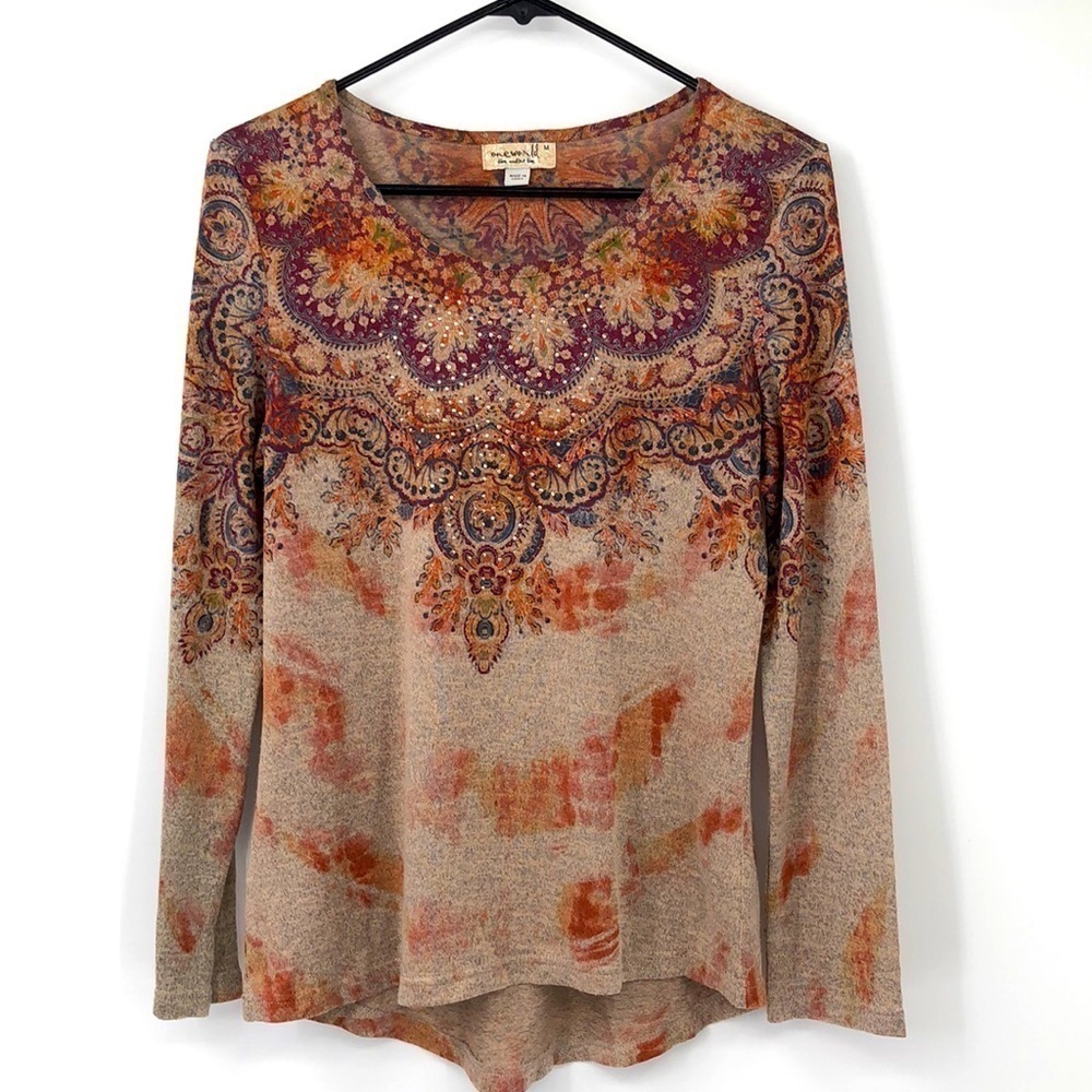 One World Extra Soft Knit Top Size M